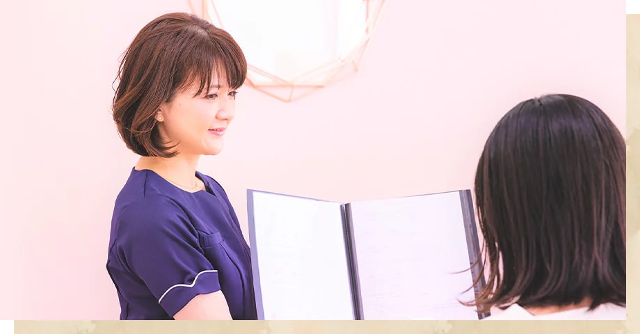 ホワイトニングコーディネーター資格を持つ歯科衛生士が在籍